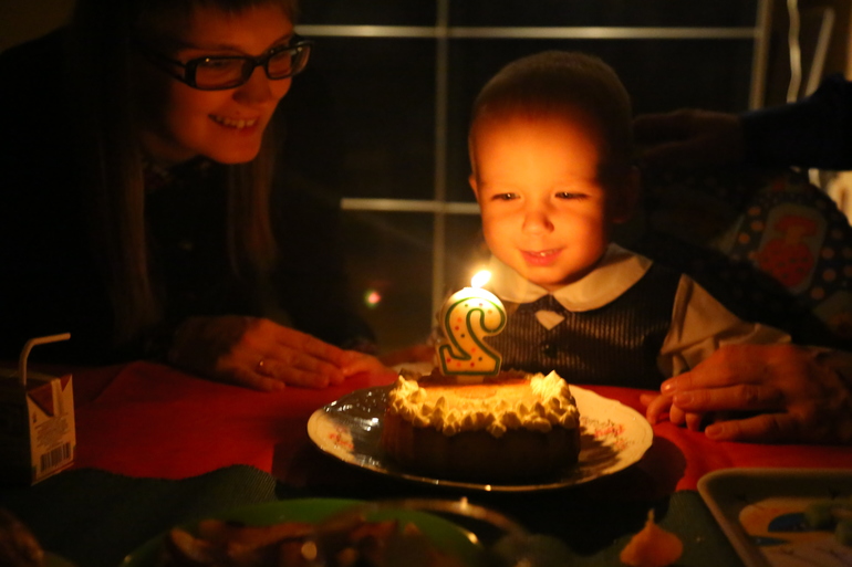 День рождения сына. 2 годика=)