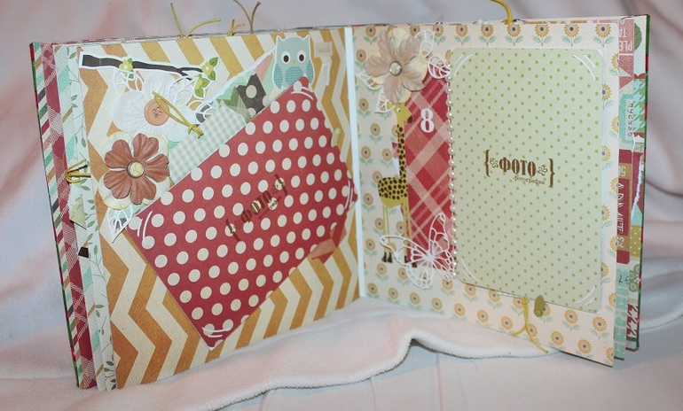 альбом "веселые зверята" для девочки