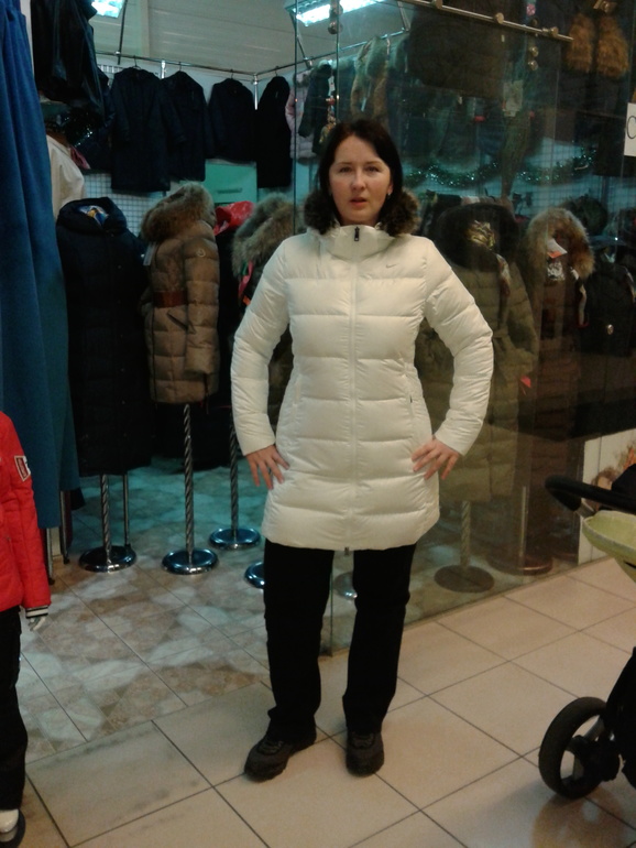 Мой пуховичек.