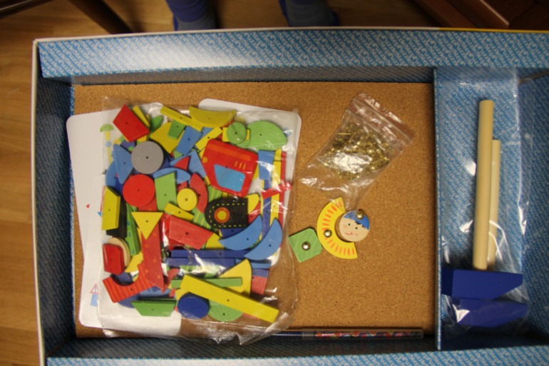 Конструктор-мозаика-забивалка