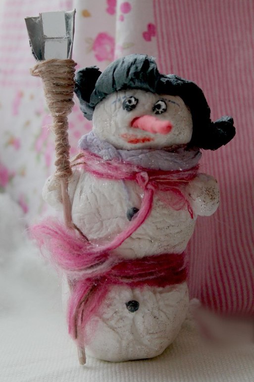 Елочные игрушки из ваты. Ретро! Новая любовь!