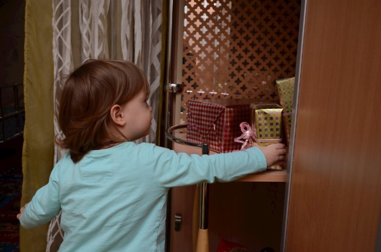 Наши первые новогодние подарки!!!