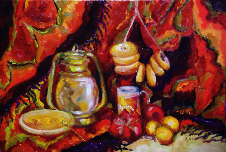 Каляки-маляки. Теплый вечер.