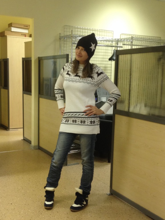 немного скопленных хвастиков