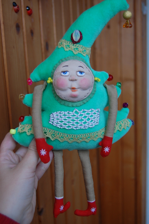 Интересная елка.