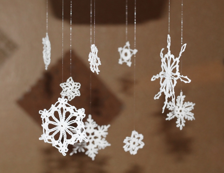 Мои снежинки)