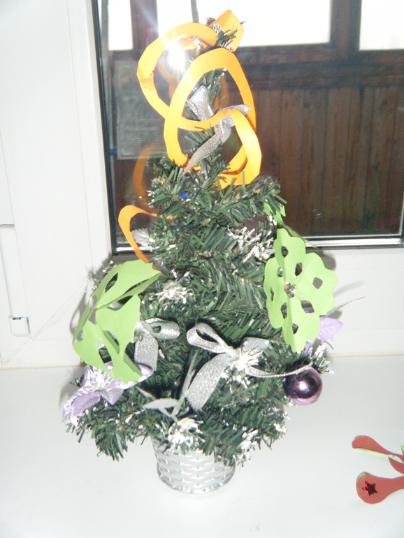 Наши новгодние поделки