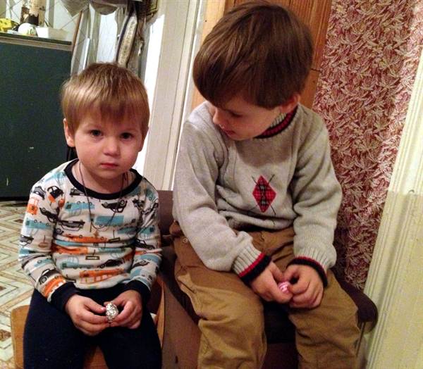 Радость маленького человека!)