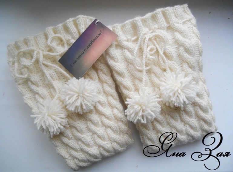 Молочные гольфы-чулки!