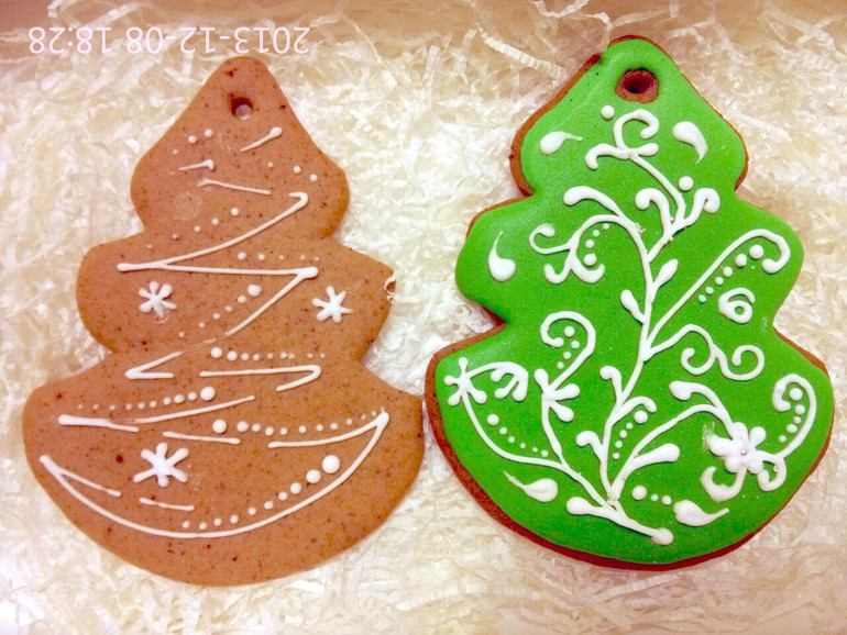 Композиция "С Новым Годом!" и новогодние имбирно-медовые прянички!