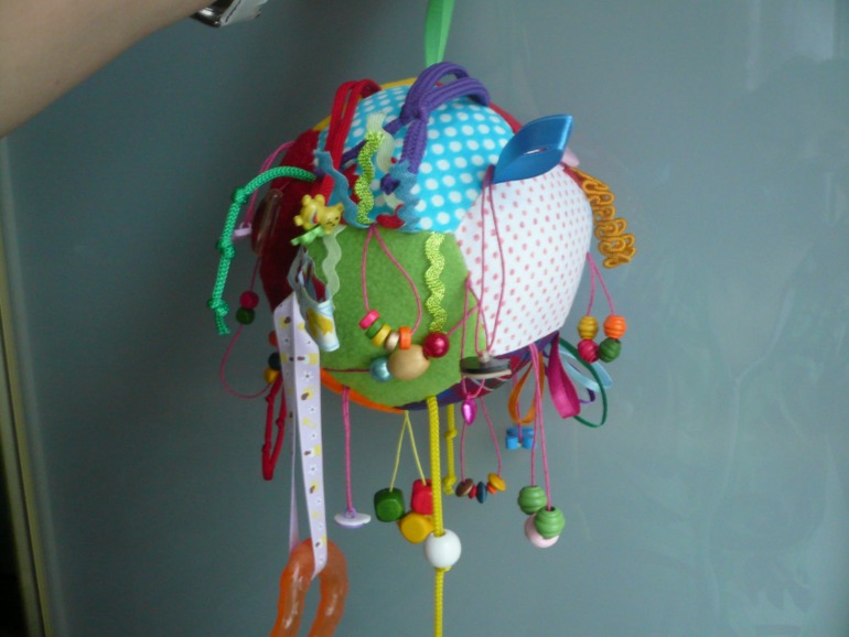 Развивающий мячик на Новогодний обмен