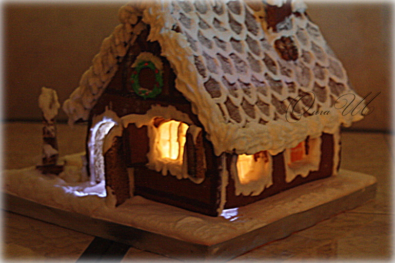 мой первый пряничный домик