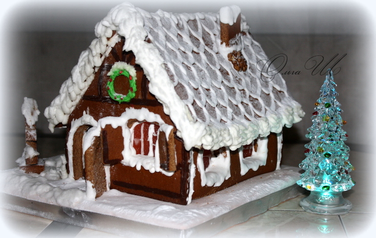 мой первый пряничный домик