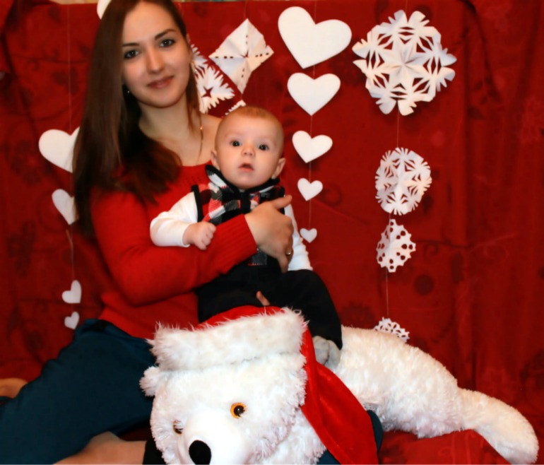 Немного новогоднего настроения) Наша домашняя фотосесия !