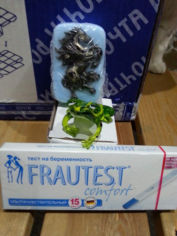 Фото моей посылочки от Танюшки