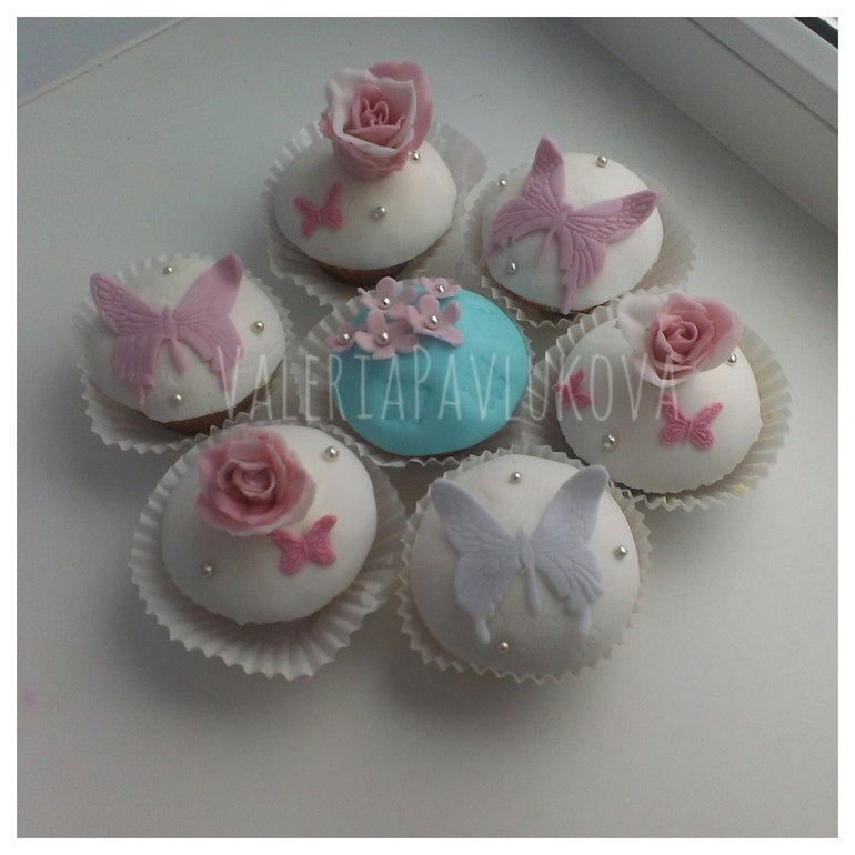 Капкейки "Нежные"