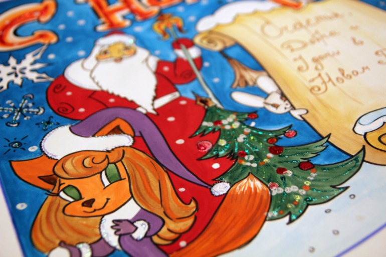 Небольшой вклад в оформление группы детского сада