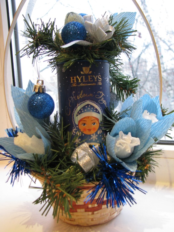 Корзиночка с чаем
