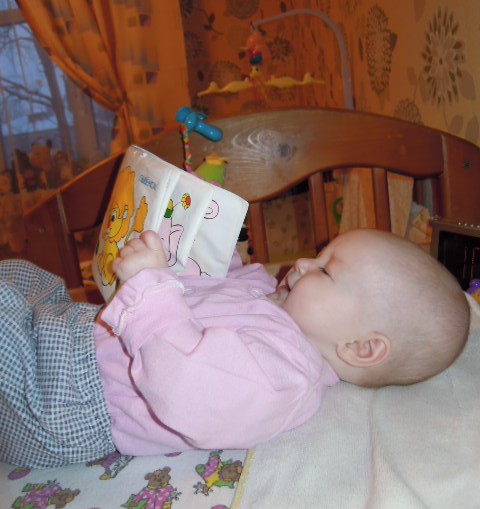 Моей Дюймовочке 4 месяца