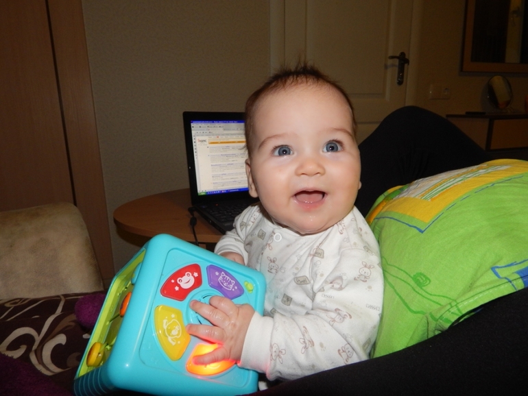 Купила подарок на НГ крестнице!