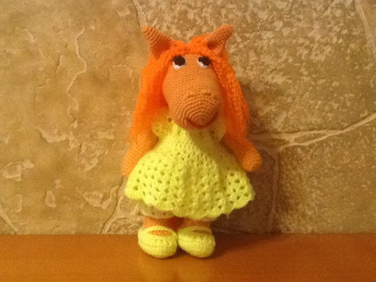 Готовимся к Новому Году! Лошадка Нюра!!!