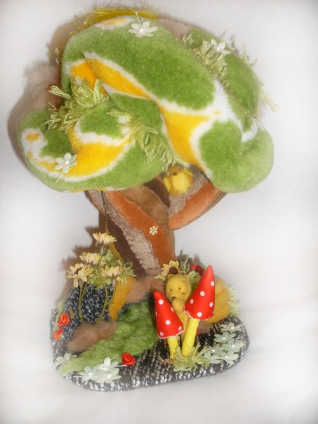 МК текстильное дерево