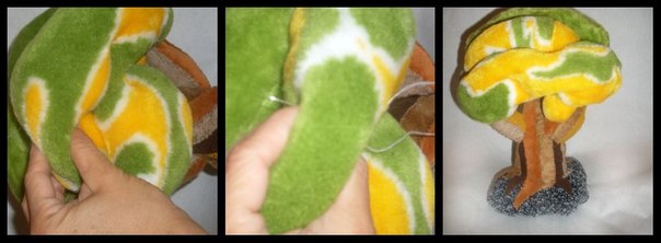 МК текстильное дерево