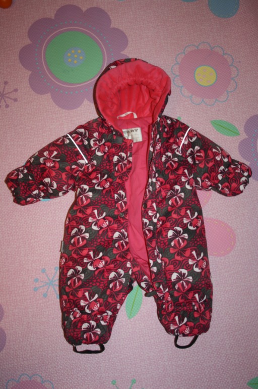 Продам зимний комбинезон Kerry на девочку (размер 62). Б/у 2 месяца. 1800 руб