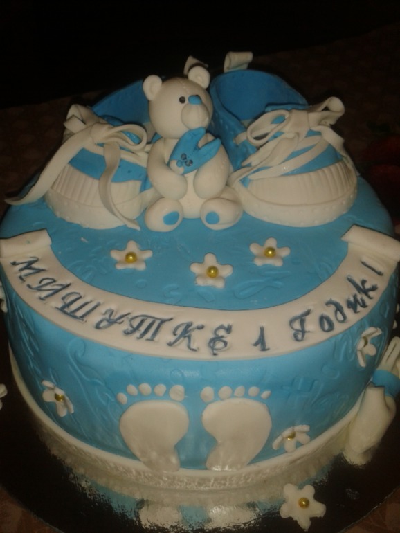 торт-повторюшка для мальчика