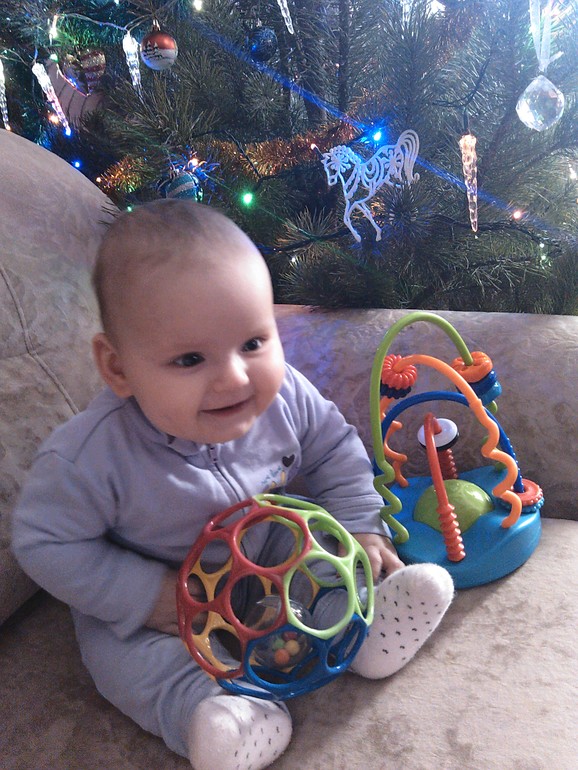 Маленькой полгода!