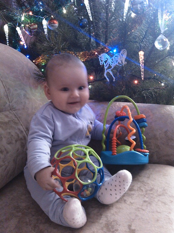 Маленькой полгода!