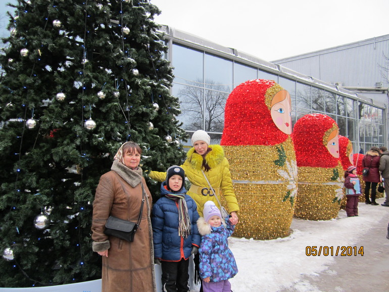Новогоднее представление в цирке огромных зверей.