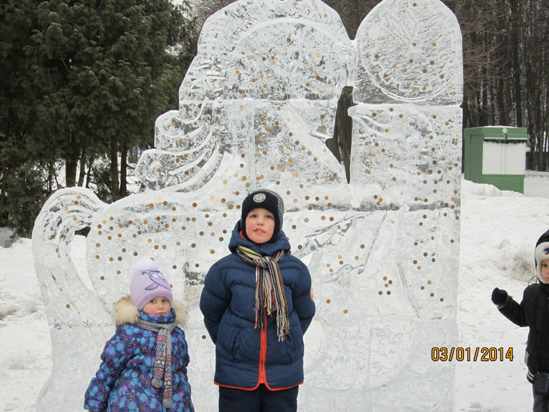 Новый год в Измайловском парке.