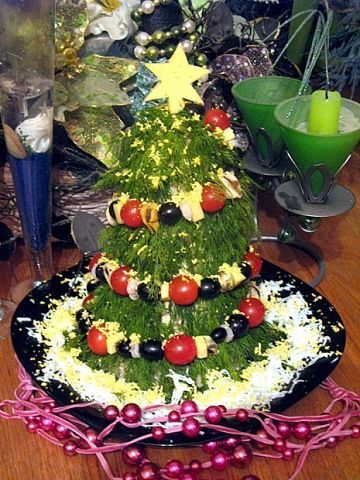 УКРАШАЕМ БЛЮДА К НОВОМУ ГОДУ!