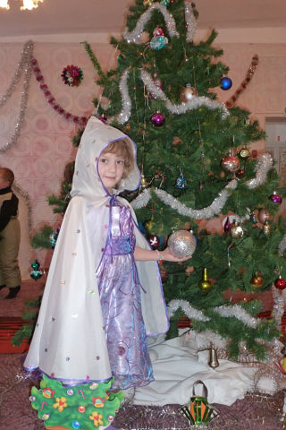 наряд феи фиалки