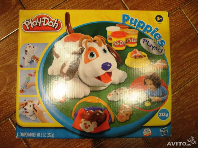 Набор Hasbro Play Doh щенок (500 рублей).