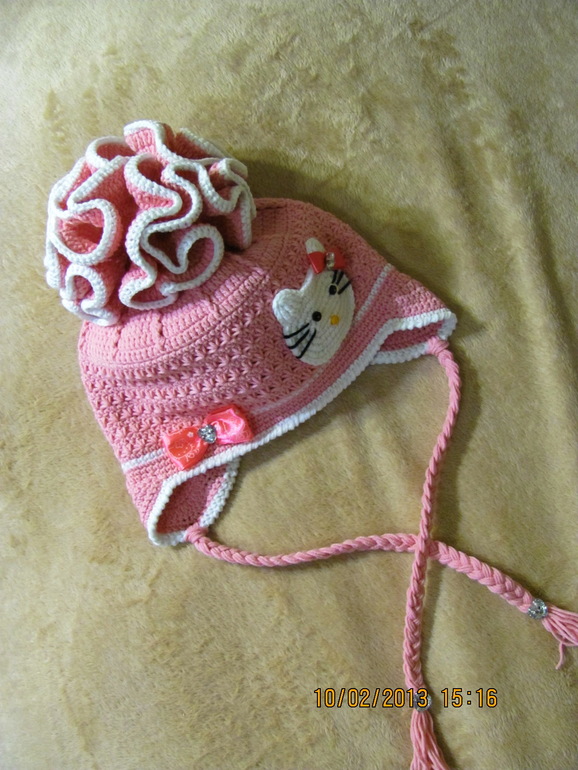 Кофта " Кошечка-кокетка" моя авторская работа