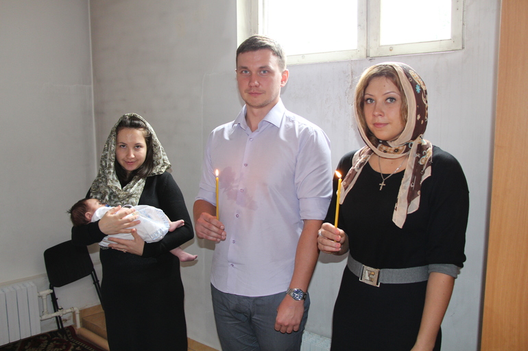 Крестины Максима Алексеевича