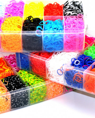 Наборы для плетения браслетов loom bands 18000 Наборы для плетения браслетов loom bands 18000