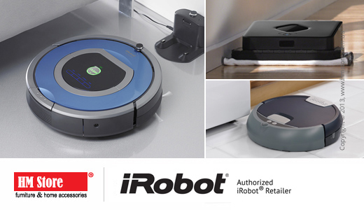 Роботы-пылесосы iRobot Roomba, Scooba, Braava