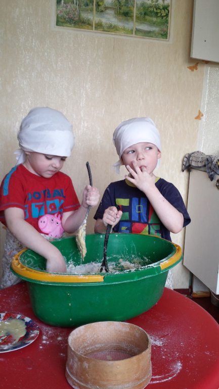 МК от Миши и Ефимки)))))Пасхальные куличи