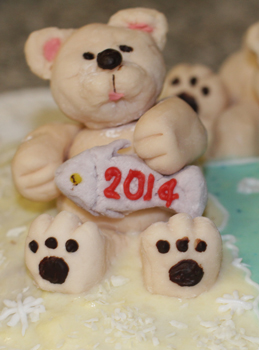Мой новогодний торт 2014
