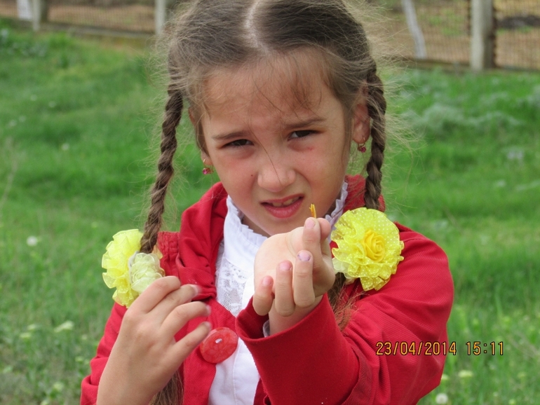 Мишка 8 мес, я и доця Машенька 7 лет