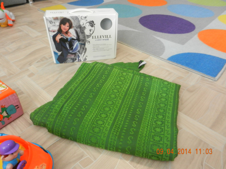 Продам Слинг Шарф Ellevil Caelum Green с шелком