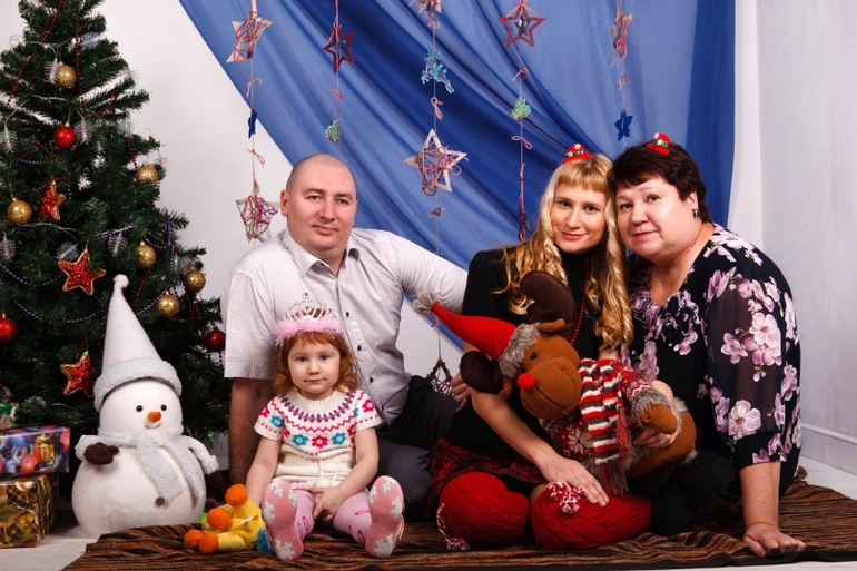 Новогодняя фотосессия - 2014