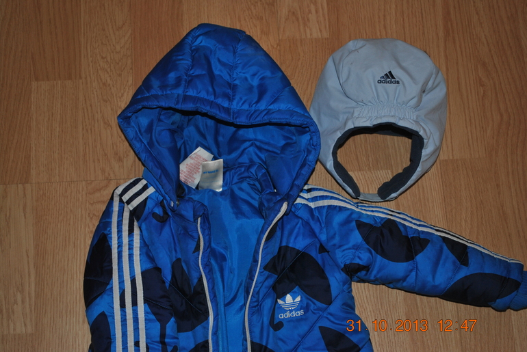 Осенне-Весенний комбинезон+ Шапка Adidas