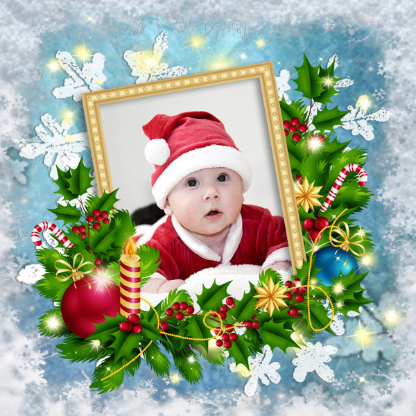 Little helpers of Santa Claus