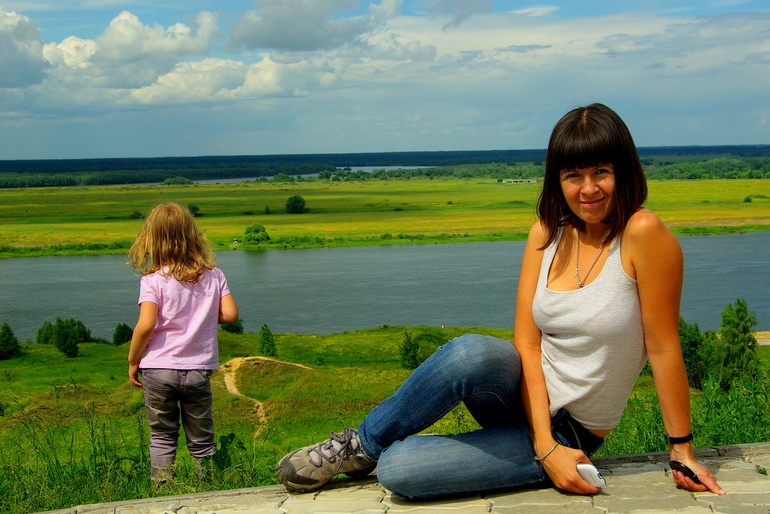 Рязанская обл, село Константиново (родина Есенина) 13.06.2014