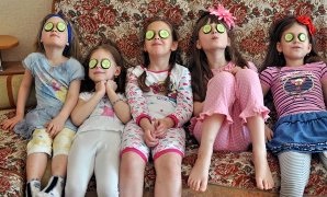 Пижамная вечеринка.