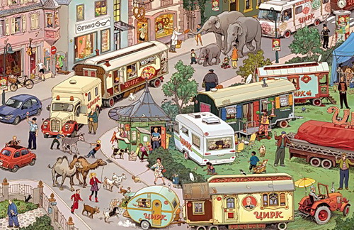 Виммельбухи. Очень большой пост о книгах-картинках